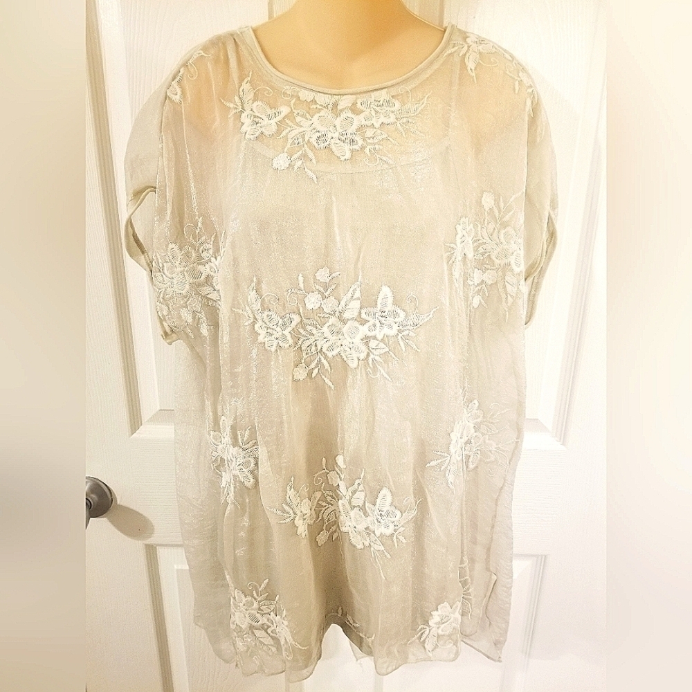Soft Surroundings Tank and Overlay